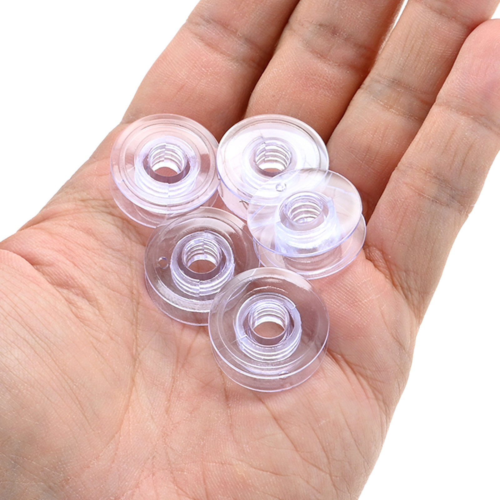 Embroidery Legacy Software - 10Pcs Plastic Sewing Machine Bobbin 21*9*6mm