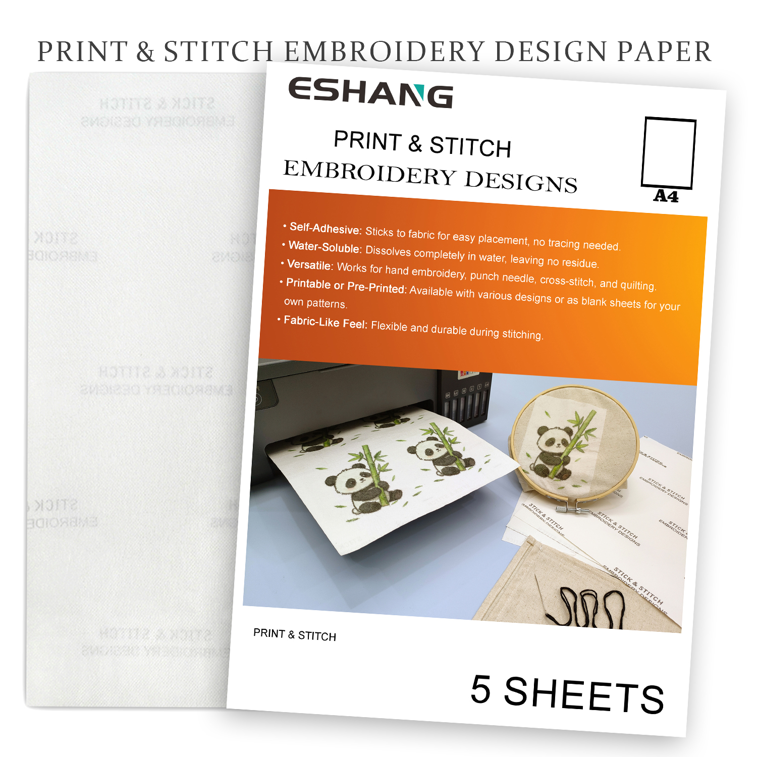 Embroidery Quilting - New ESHANG 5PCS 8.3