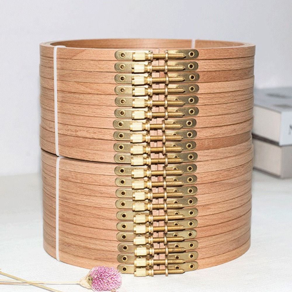Stitch Marker Ring - Smooth Craft Rack DIY Beech Circle