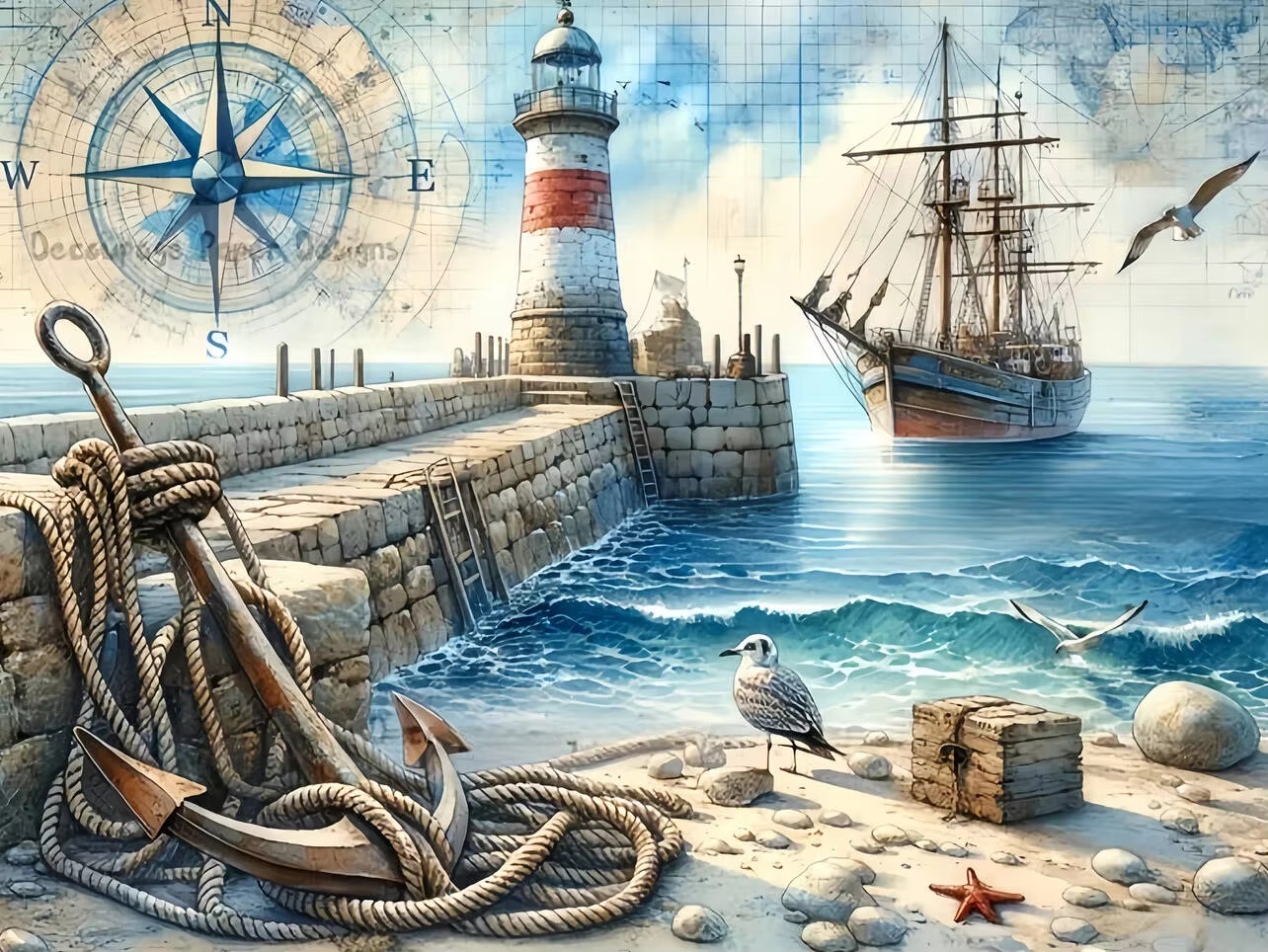 Embroidery Uae - DIY 5D Diamond Mosaic Novelties Ship