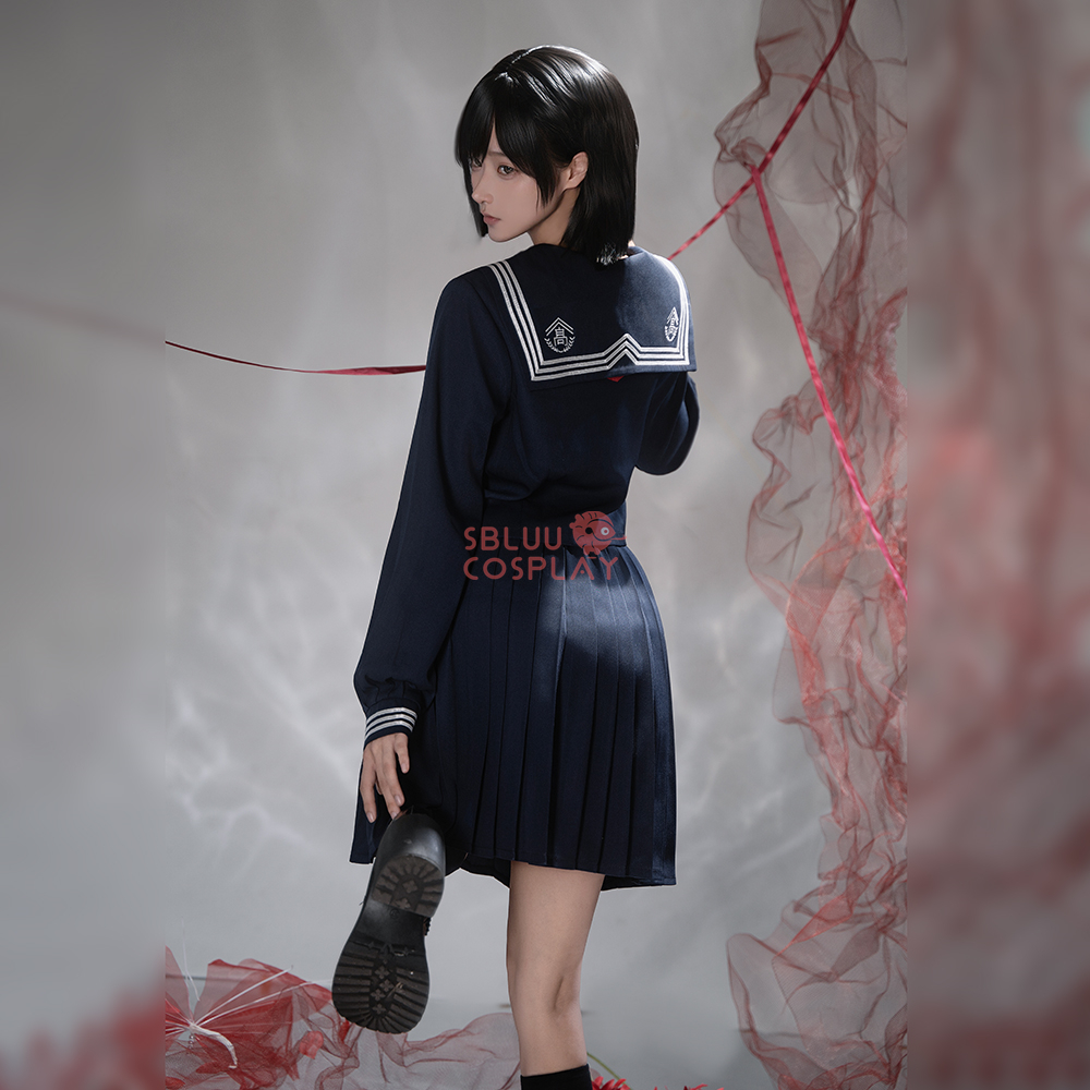 Embroidery Dress - Shimizu Hinako Cosplay Costume 2026 New