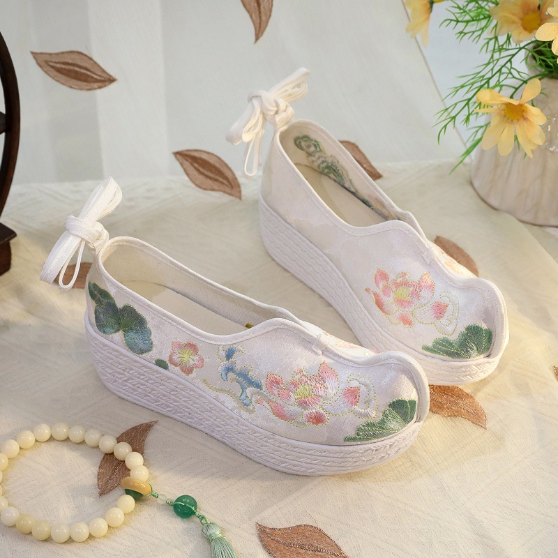 Embroidery Style - 2026 Women's White Lotus Embroidery Platform