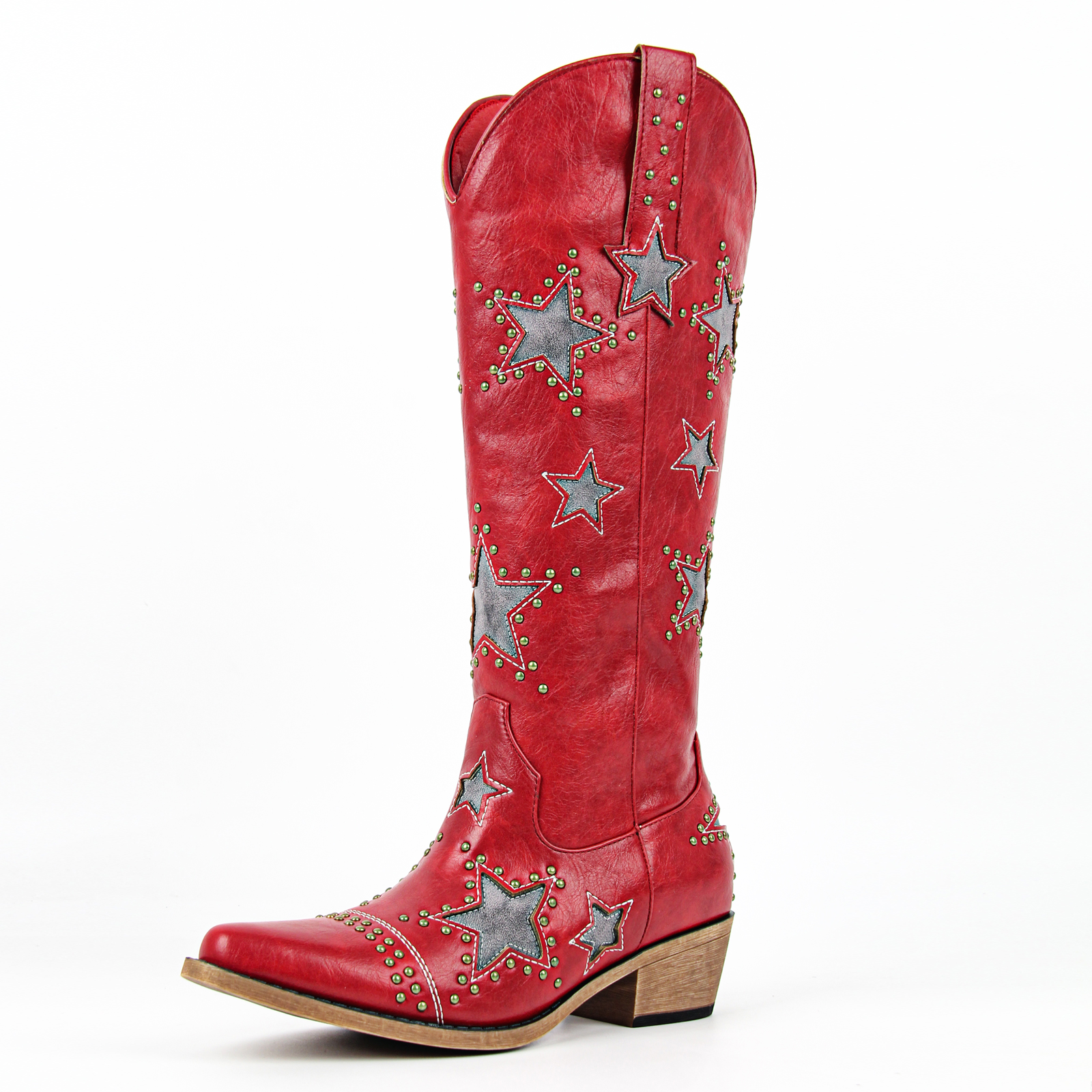 Embroidery Style - Onlymaker Women Embroidery Star Western Cowgirl