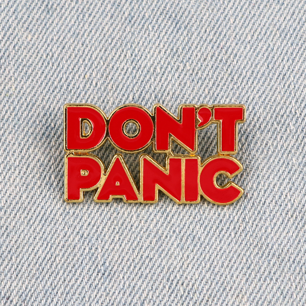 Embroidery Tulle - Vintage Enamel Pin Brooch Funny Quotes