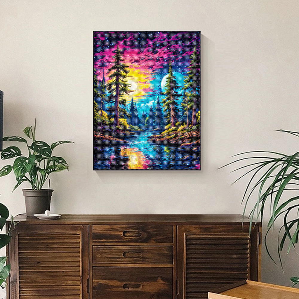 unframe 5D Diamond Art Paintin - Embroidery X Stitch incelemesi ve fiyatı