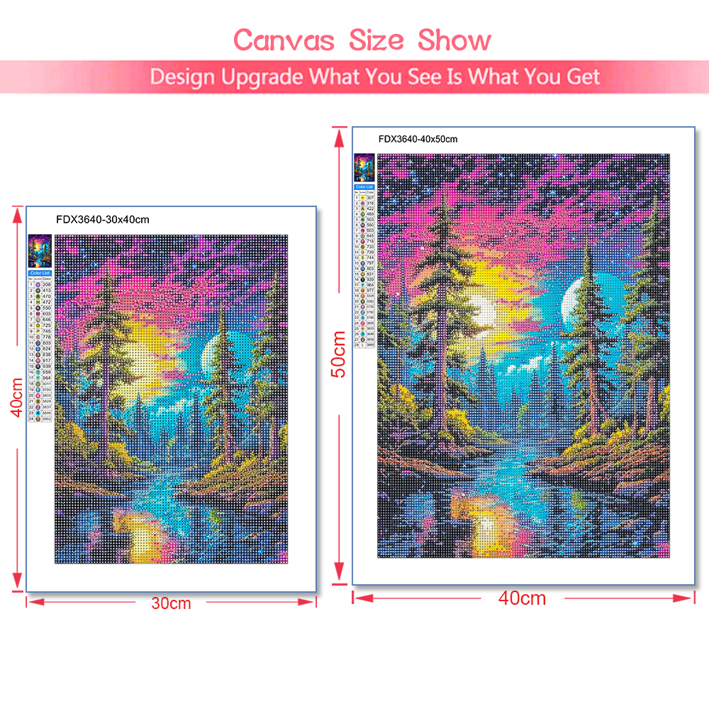 unframe 5D Diamond Art Paintin - Embroidery X Stitch incelemesi ve fiyatı