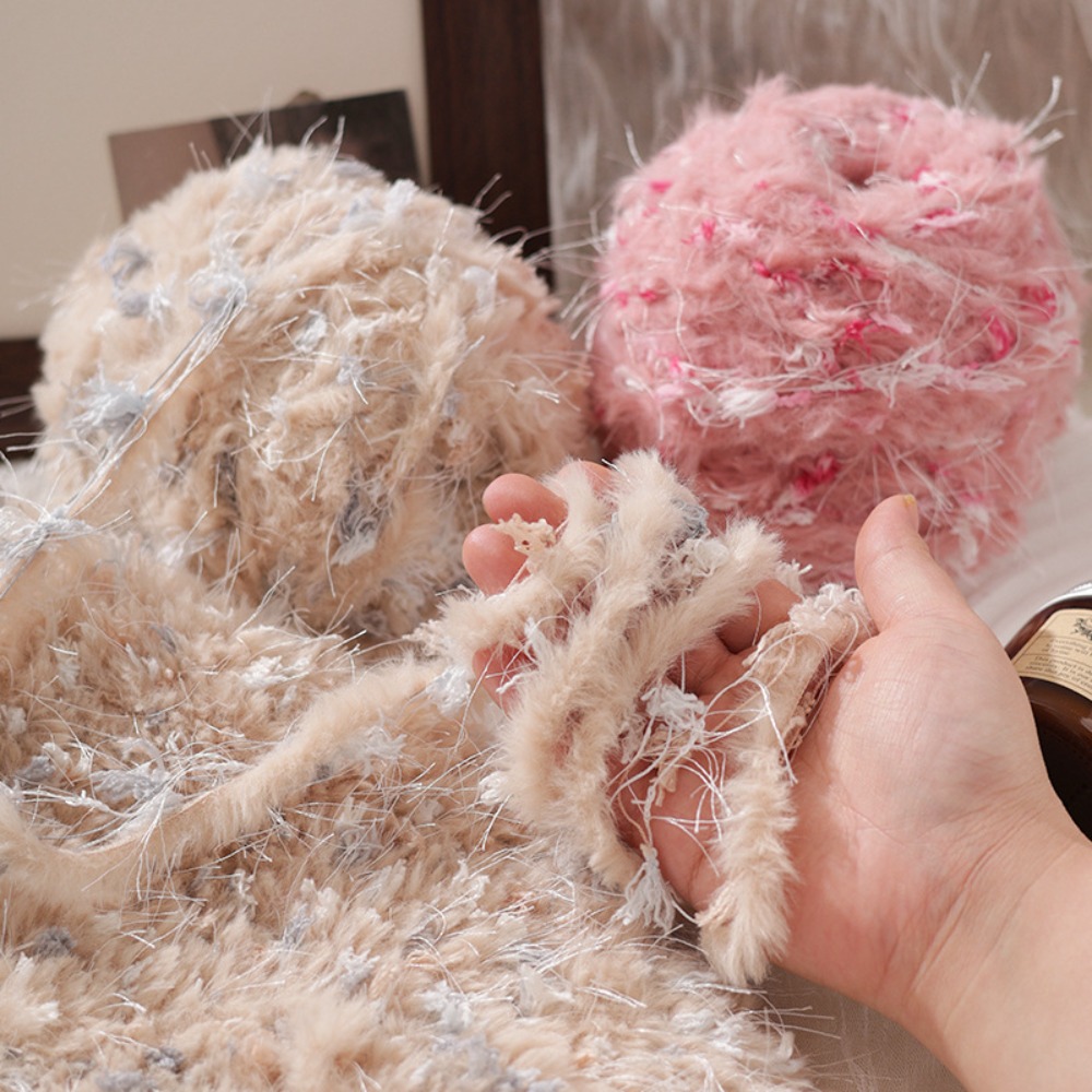 Faux Fur Blend Yarn, 100g Cand - Embroidery Hat Machine incelemesi ve fiyatı