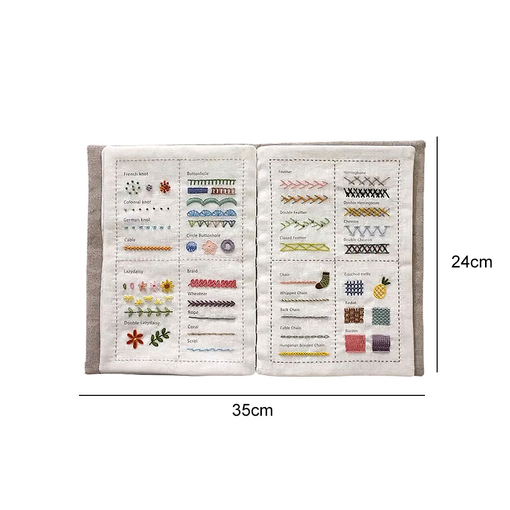 DIY Stitch Book Handmade Sewin - Embroidery Guide Book incelemesi ve fiyatı