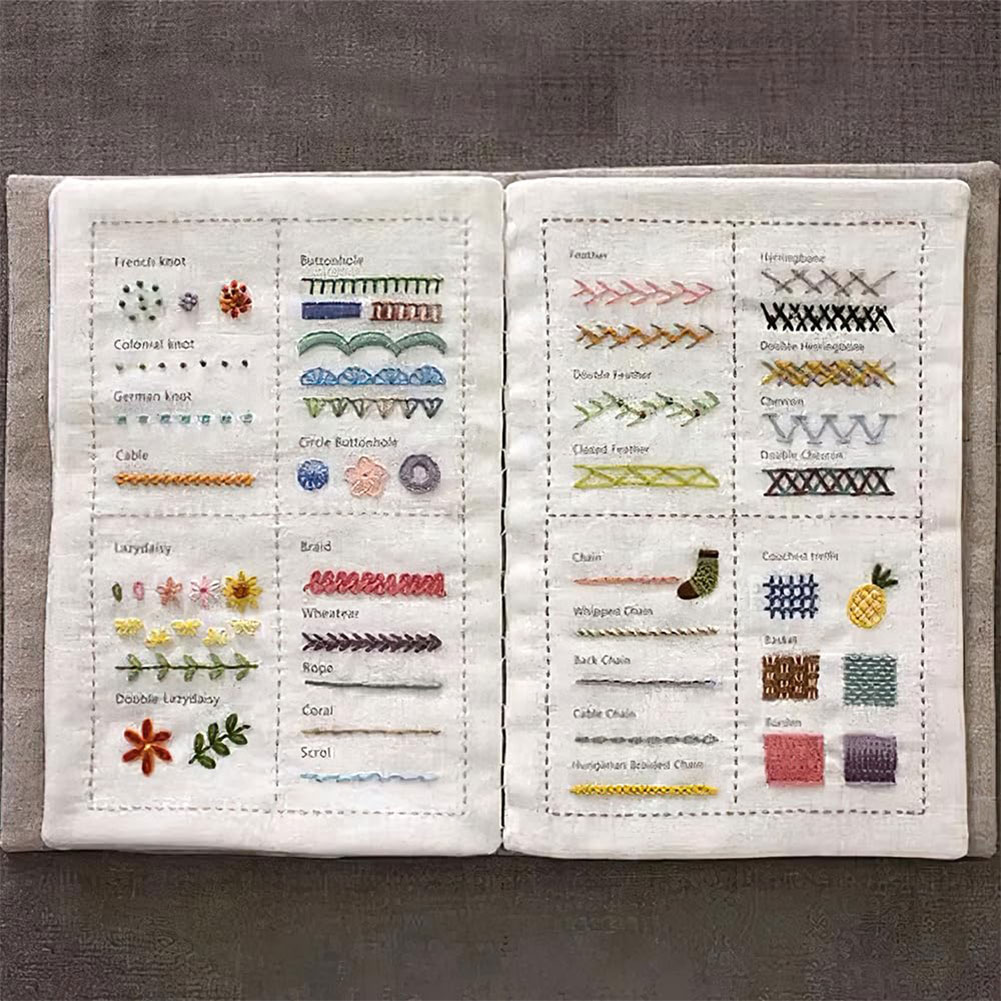DIY Stitch Book Handmade Sewin - Embroidery Guide Book incelemesi ve fiyatı