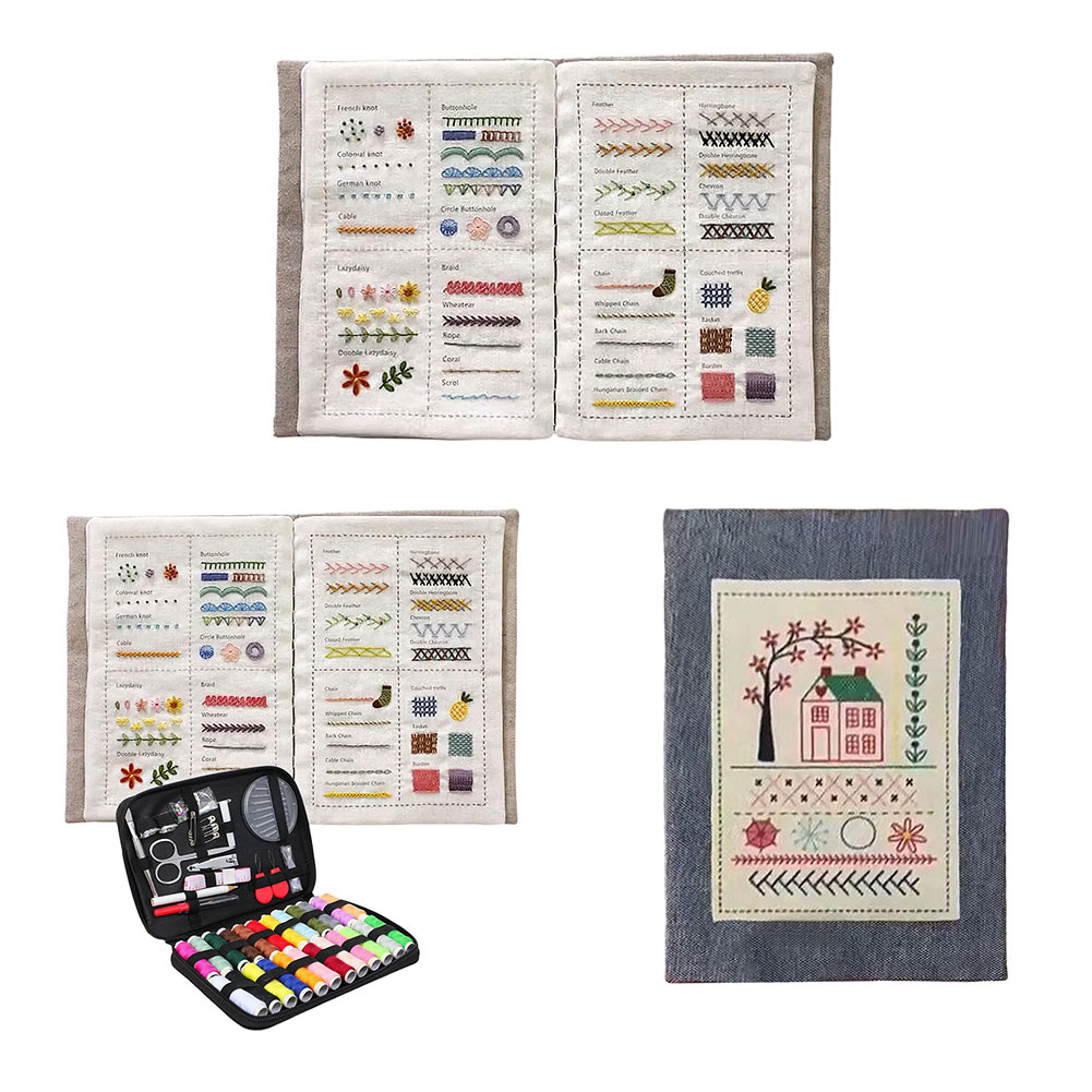 DIY Stitch Book Handmade Sewin - Embroidery Guide Book incelemesi ve fiyatı