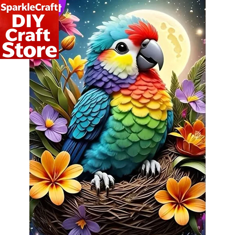 1PC frameless  DIY Diamond Pai - Embroidery X Stitch incelemesi ve fiyatı