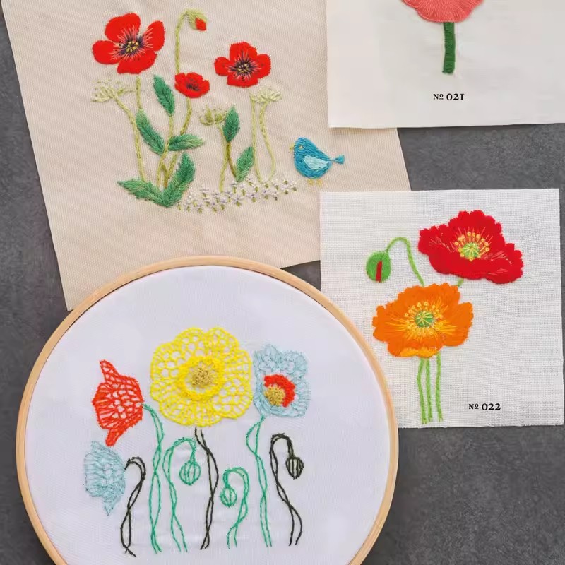 Botanical Embroidery Pattern B - Embroidery Guide Book incelemesi ve fiyatı