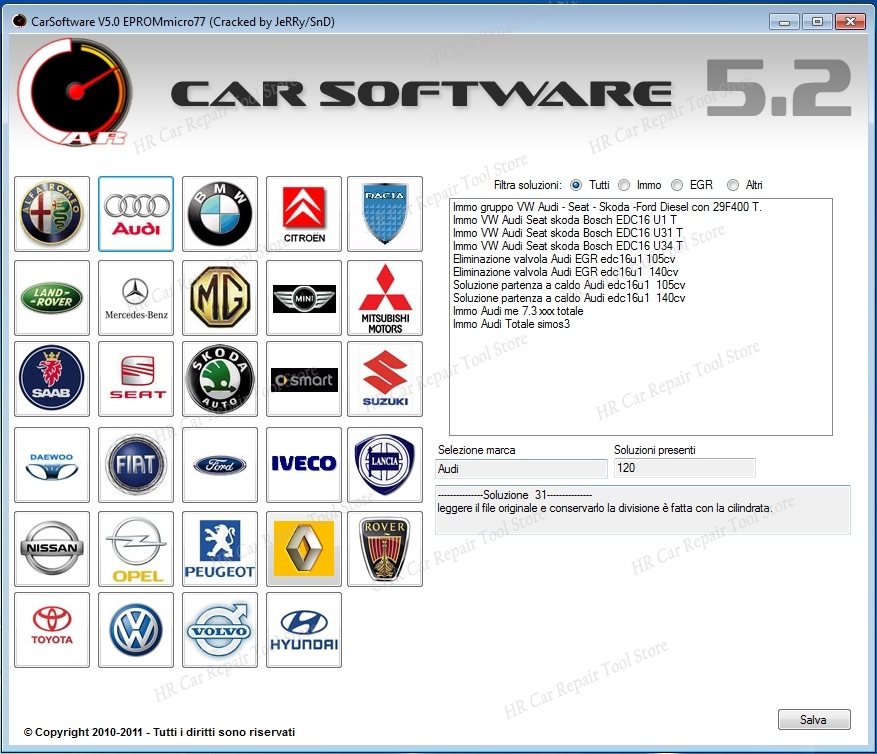 CarSoftware 5.2 EPROMmicro77 C - Embroidery Legacy Software incelemesi ve fiyatı