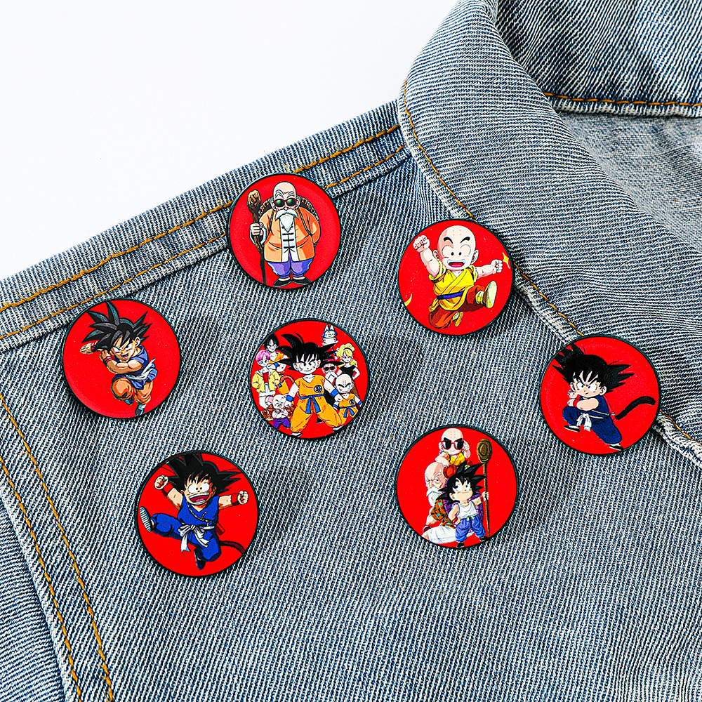 7 Pcs Funny Anime Brooch Fashi - Embroidery Tulle incelemesi ve fiyatı
