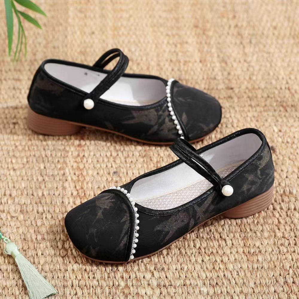 Chinese Style Women Low Heel C - Embroidery Style incelemesi ve fiyatı