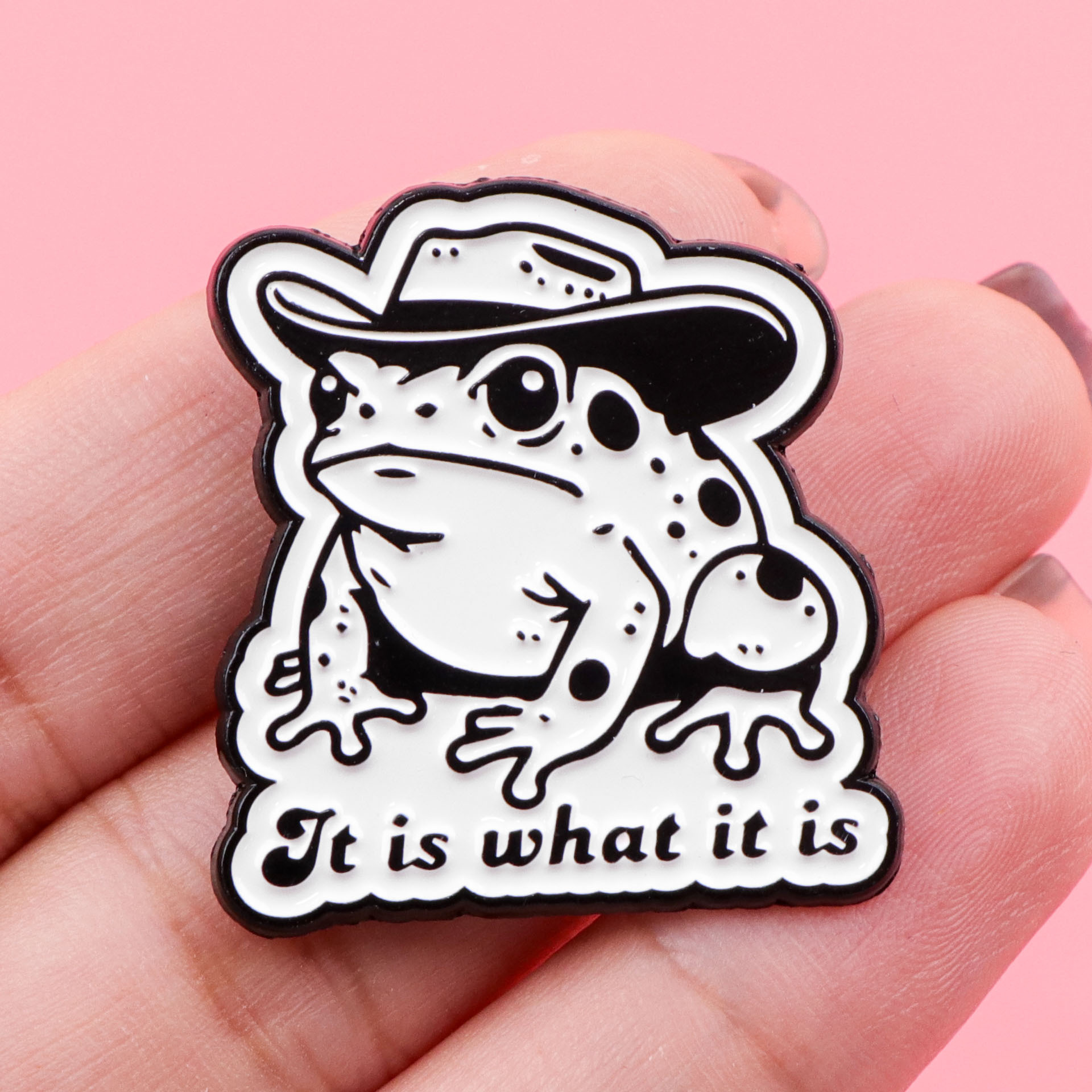 Cartoon Frog Brooch Pin Badge  - Embroidery Tulle incelemesi ve fiyatı