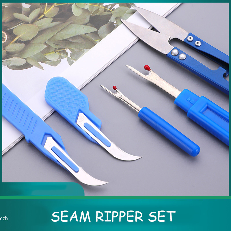 5Pcs Blue Sewing Ripper Kit wi - Embroidery Removal Tool incelemesi ve fiyatı