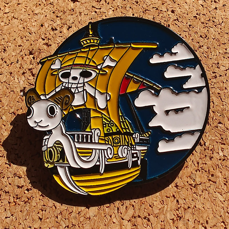 One Piece Enamel Pins Brooch T - Embroidery Tulle incelemesi ve fiyatı