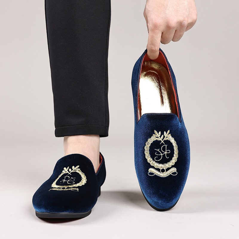 Luxury Designer Loafers Suede  - Embroidery Dress incelemesi ve fiyatı