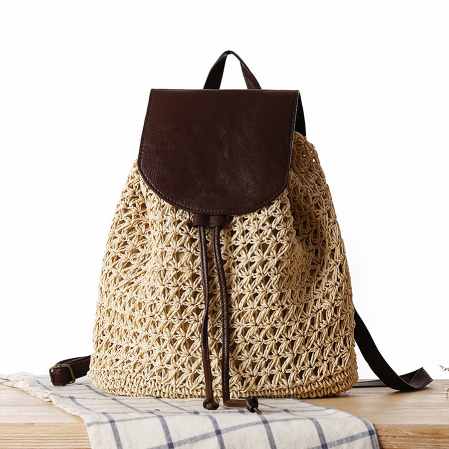 Summer's straw flip backpack n - Embroidery Bali incelemesi ve fiyatı