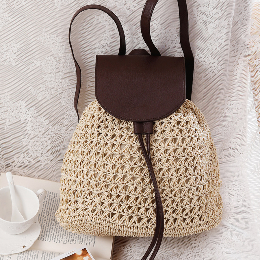 Summer's straw flip backpack n - Embroidery Bali incelemesi ve fiyatı