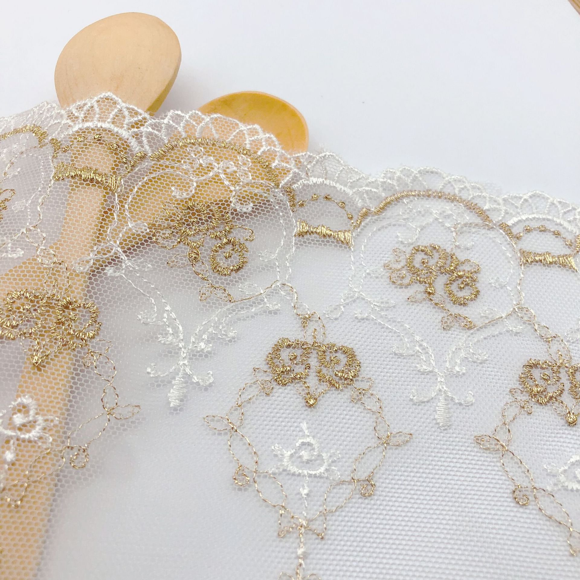 16.2CM Width Mesh Embroidery G - Embroidery Roses incelemesi ve fiyatı