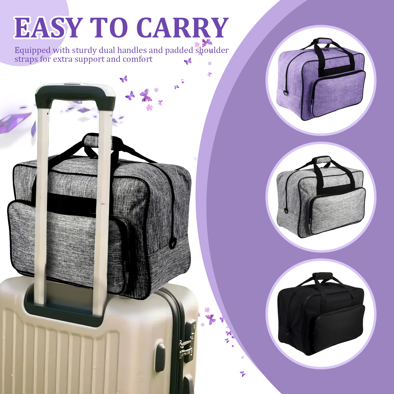 Sewing Machine Carrying Case w - Embroidery Removal incelemesi ve fiyatı