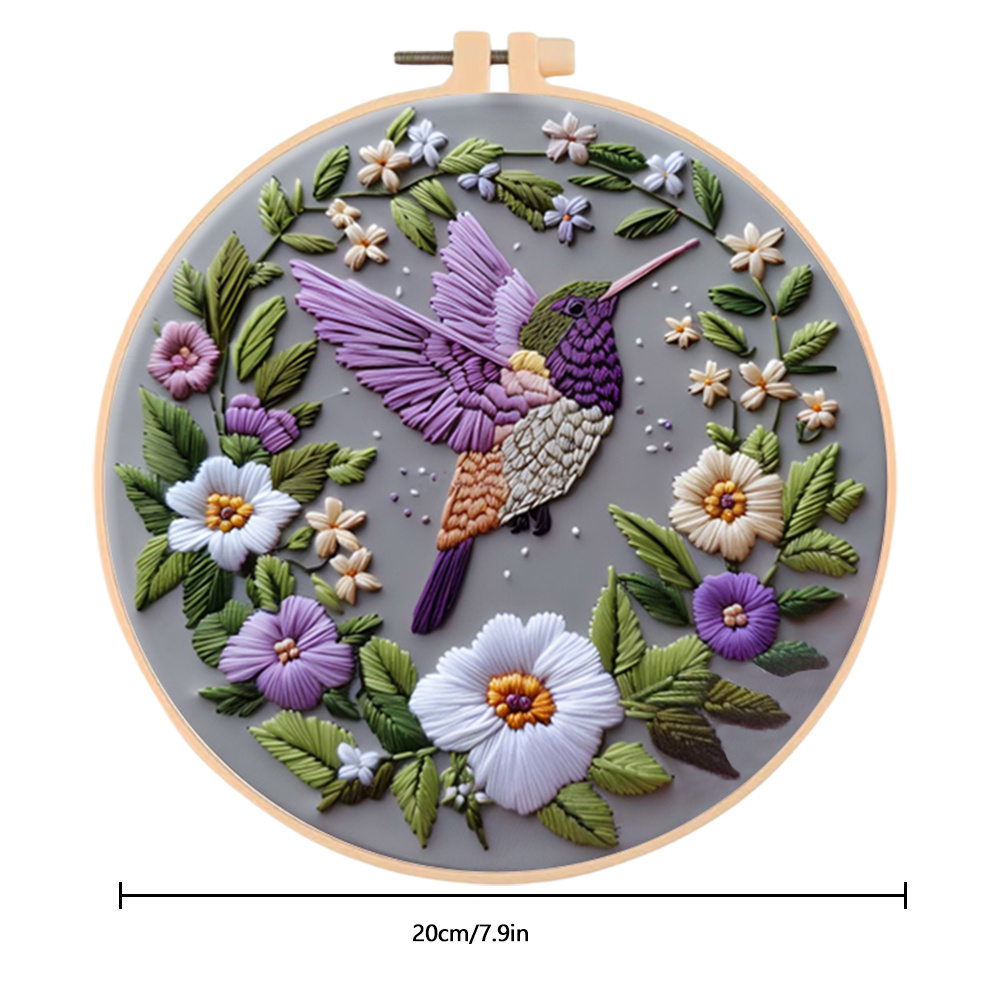 Floral Bird Animal Wreath Desi - Embroidery Guide Book incelemesi ve fiyatı