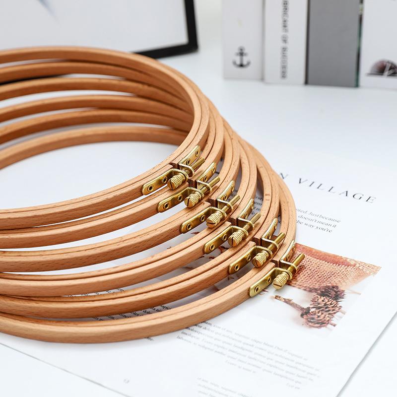 4-12inches Beech Round Wooden  - Stitch Marker Ring incelemesi ve fiyatı