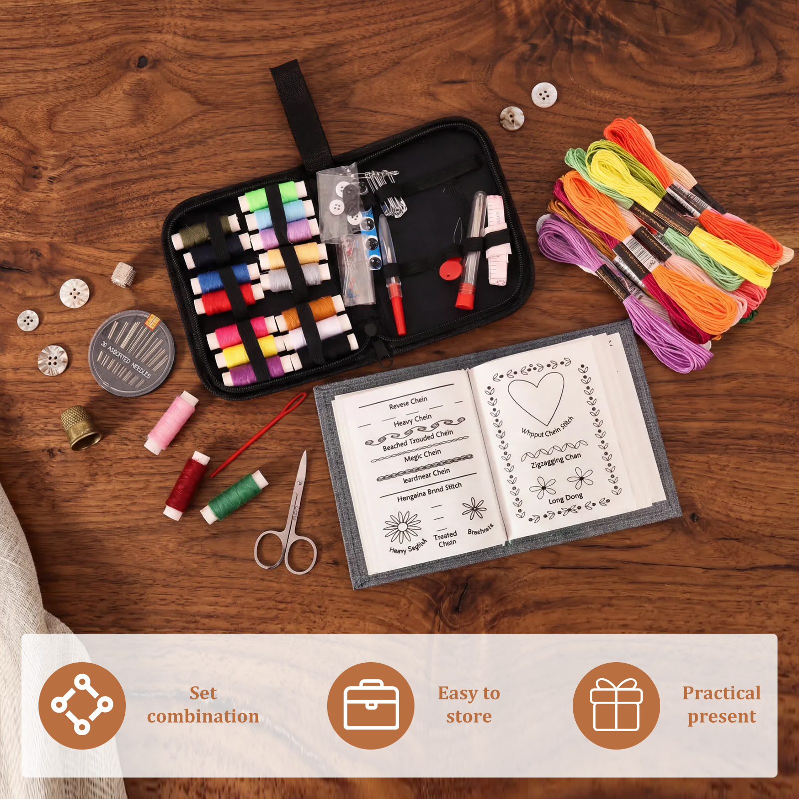 Embroidery Stitch Set Exquisit - Embroidery Guide Book incelemesi ve fiyatı
