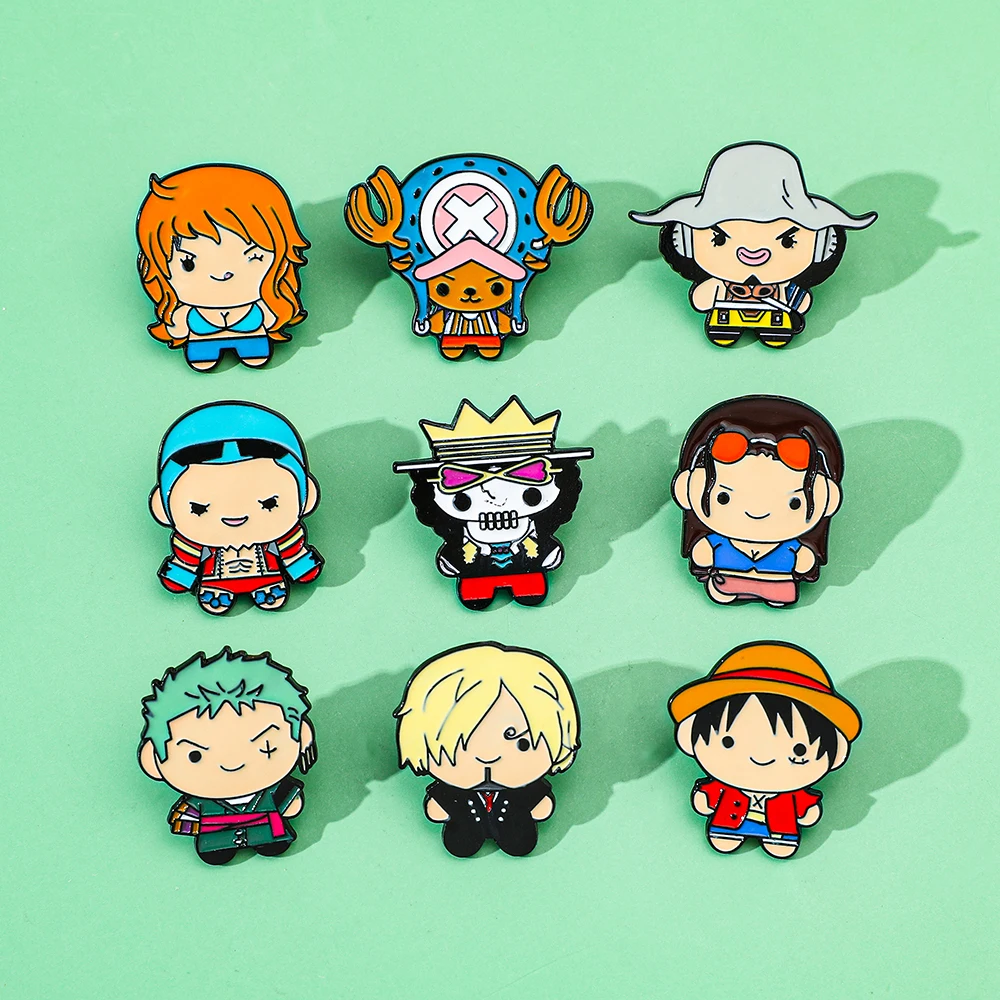 9 Pcs Creative Cartoon Brooch  - Embroidery Tulle incelemesi ve fiyatı