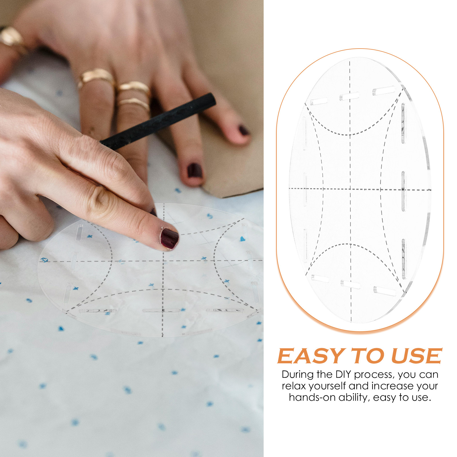 Sturdy Acrylic Quilting Ruler  - Embroidery Quilting incelemesi ve fiyatı