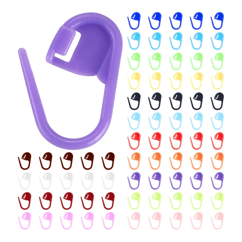 50/200/500pcs Knitting Crochet - Stitch Marker Ring incelemesi ve fiyatı