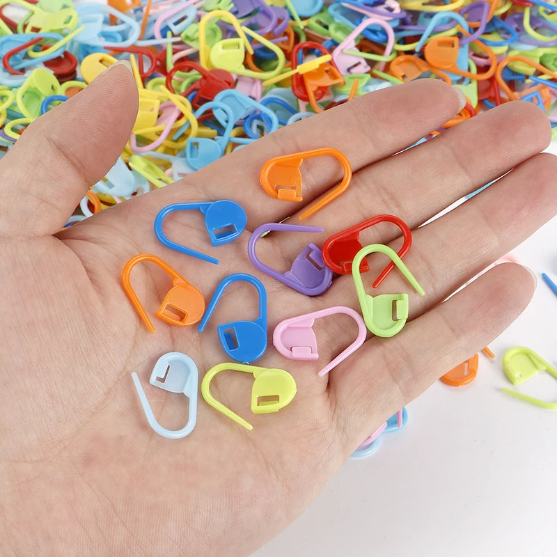 50/200/500pcs Knitting Crochet - Stitch Marker Ring incelemesi ve fiyatı