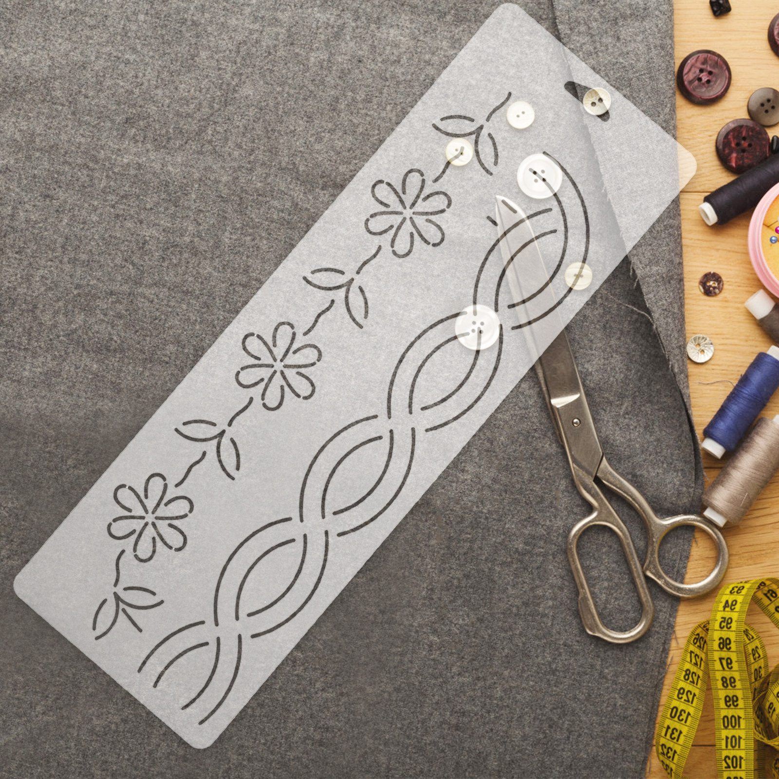 2Pcs Quilting Templates Set Tr - Embroidery Quilting incelemesi ve fiyatı