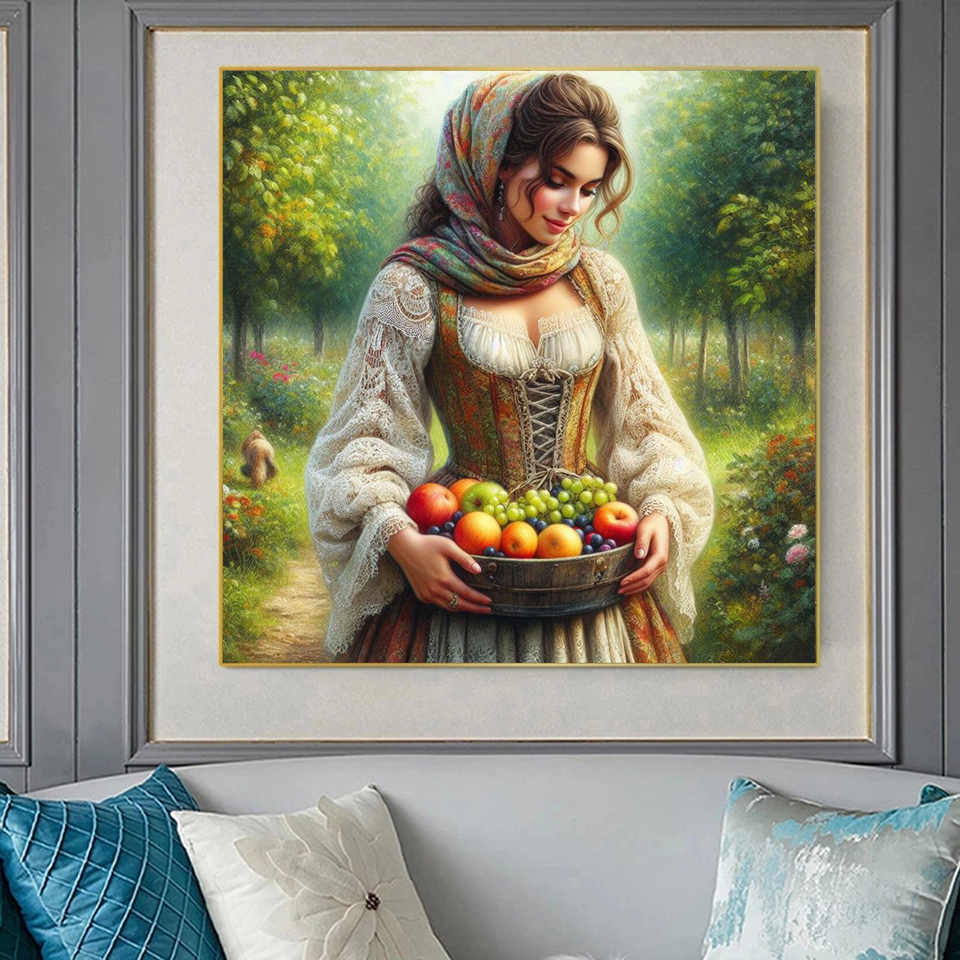 1pc frameless Diamond Painting - Embroidery Artwork incelemesi ve fiyatı