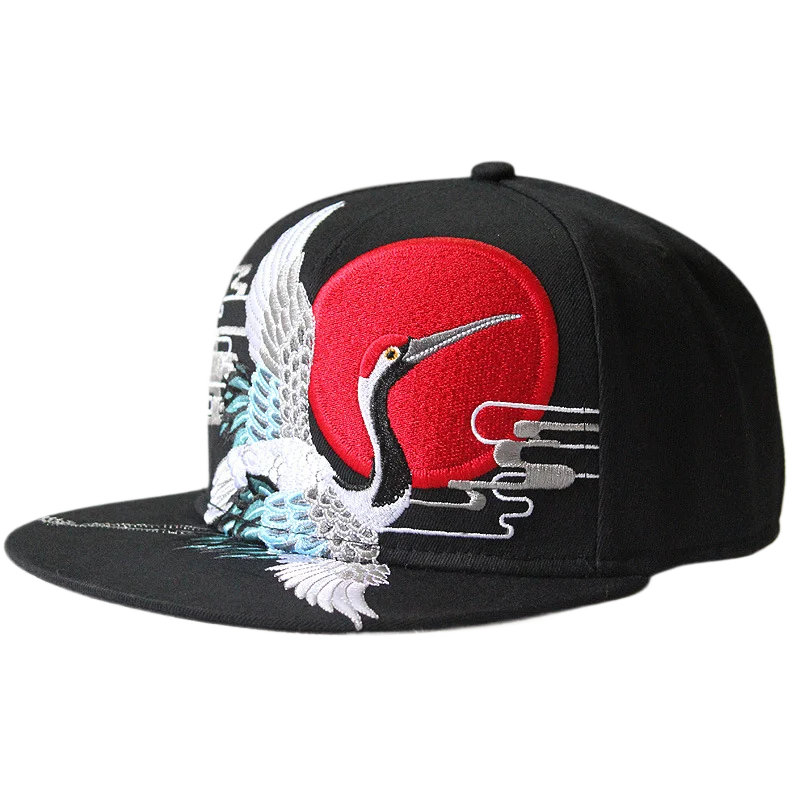 Men Flat Hat Hip Hop Snapback  - Embroidery Hat Machine incelemesi ve fiyatı