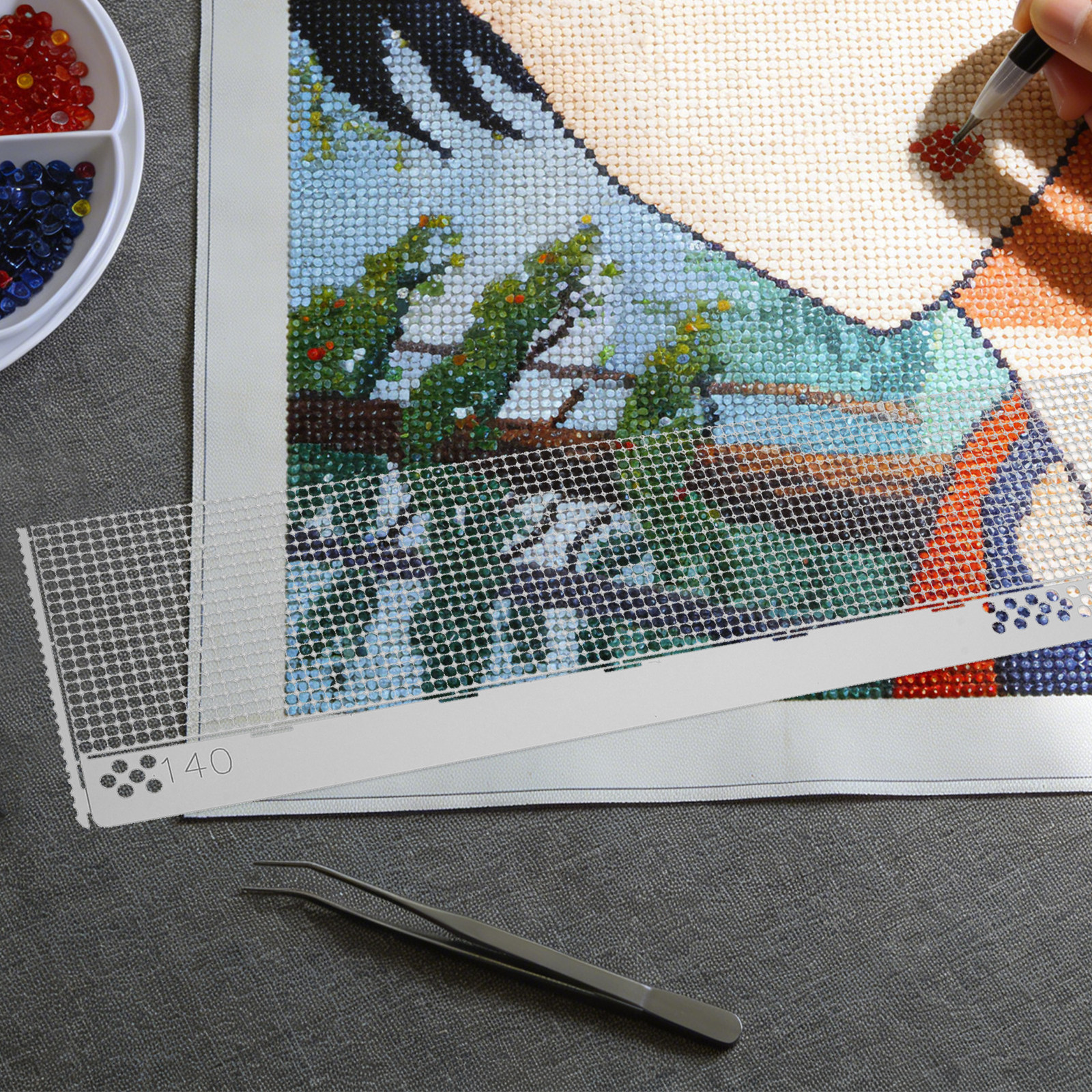 Rhinestone Painting Ruler Stai - Embroidery Painting incelemesi ve fiyatı
