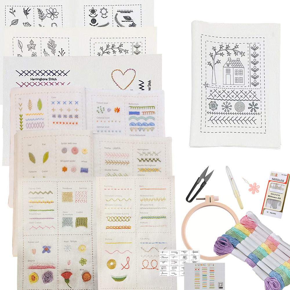 Basic Stitches Book For Beginn - Embroidery Guide Book incelemesi ve fiyatı