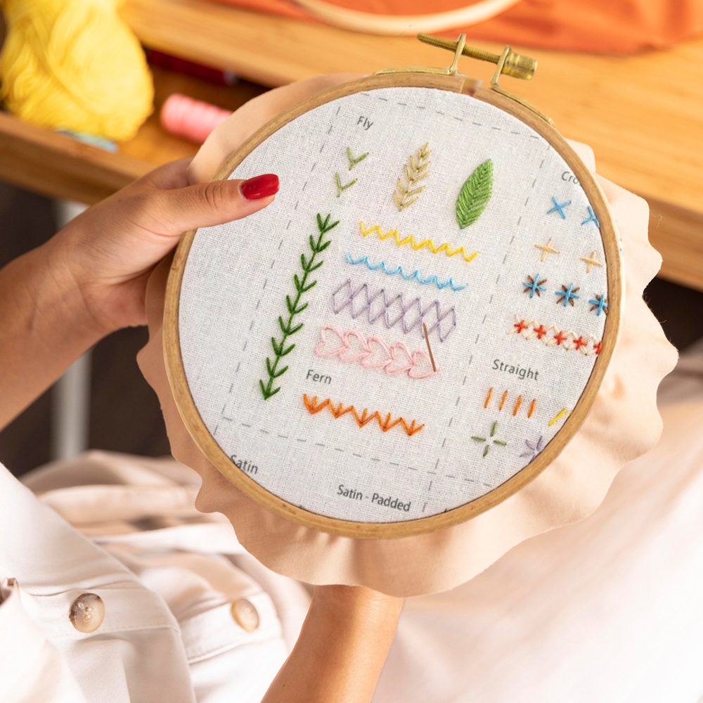 Basic Stitches Book For Beginn - Embroidery Guide Book incelemesi ve fiyatı