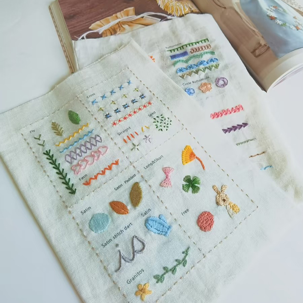 Basic Stitches Book For Beginn - Embroidery Guide Book incelemesi ve fiyatı