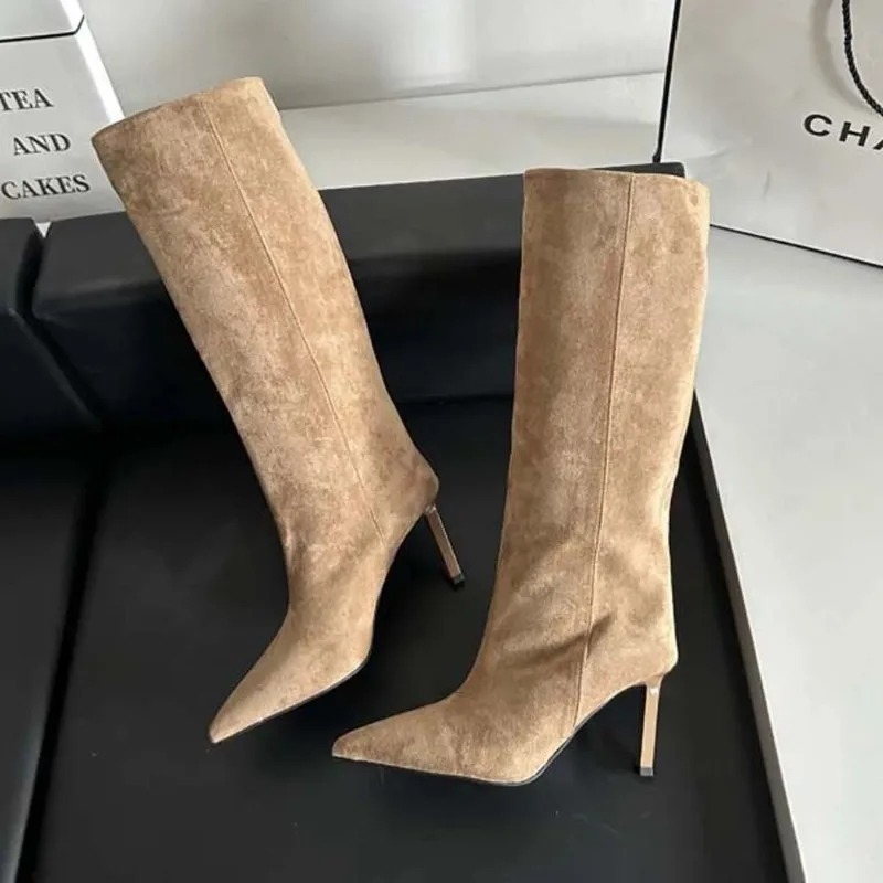 Luxury Women Long Boots Fashio - Embroidery Style incelemesi ve fiyatı
