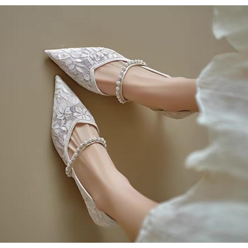 Sexy Lace Embroidery High Heel - Embroidery Dress incelemesi ve fiyatı