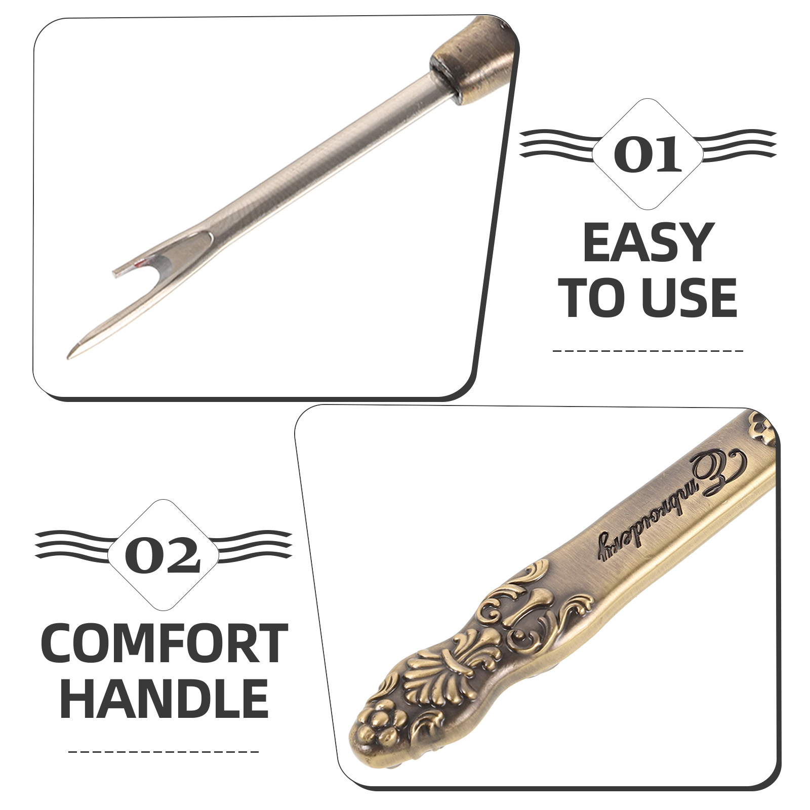 Seam Ripper Zinc Alloy Vintage - Embroidery Removal Tool incelemesi ve fiyatı