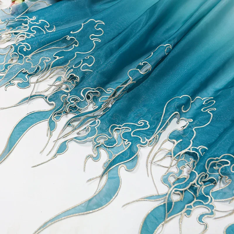 Chinese Style Embroidery Lotus - Embroidery Dress incelemesi ve fiyatı