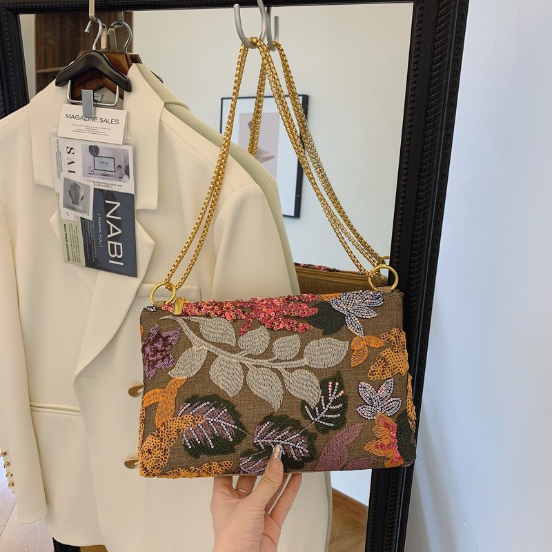 Sequins Embroidery Clutch Bag  - Embroidery Bali incelemesi ve fiyatı