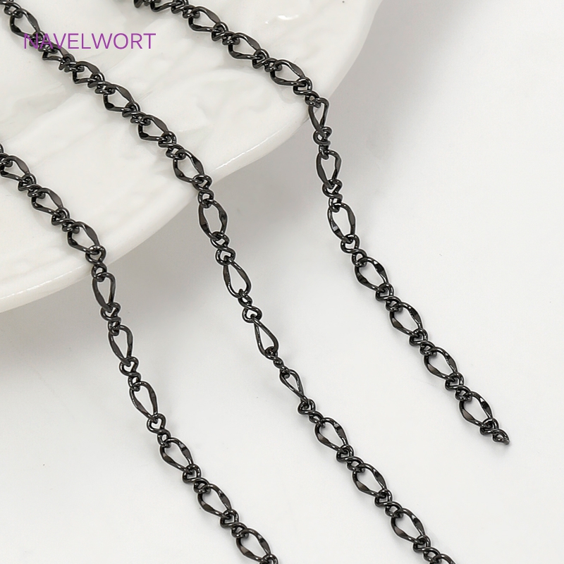 Black Color Oval Thin Chains F - Embroidery Artwork incelemesi ve fiyatı