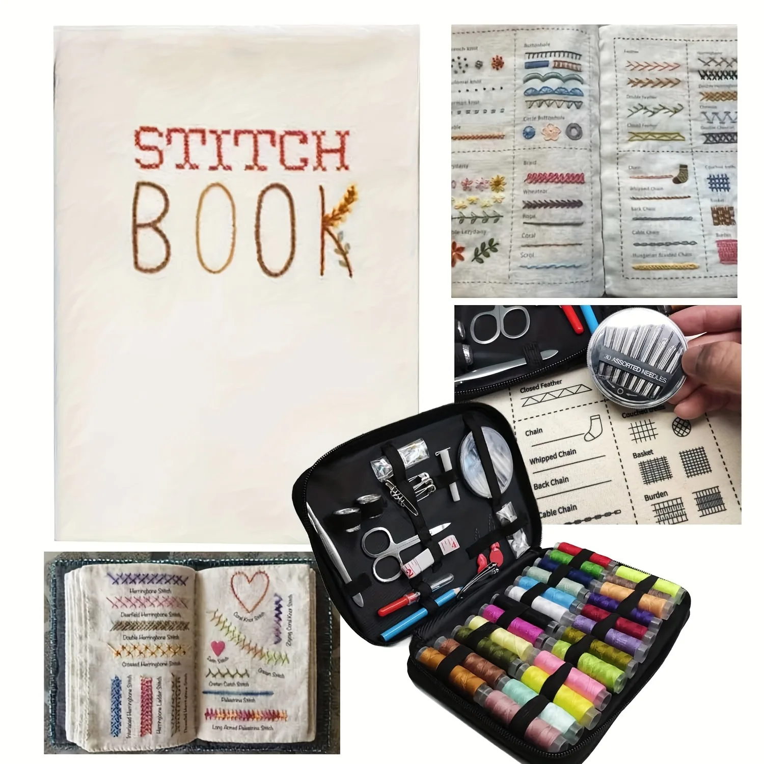 DIY Embroidery Stitch Book - H - Embroidery Guide Book incelemesi ve fiyatı