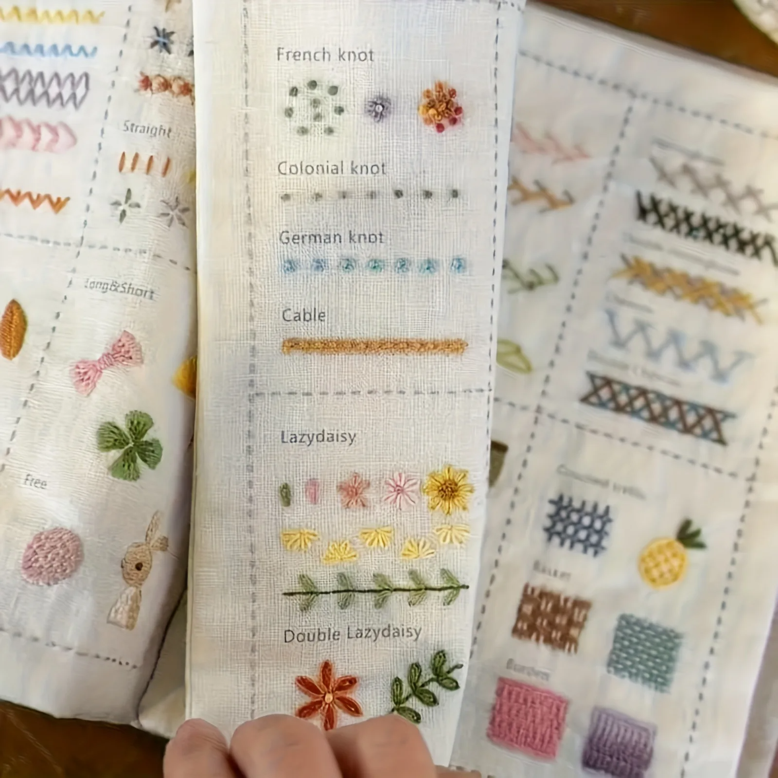 DIY Embroidery Stitch Book - H - Embroidery Guide Book incelemesi ve fiyatı