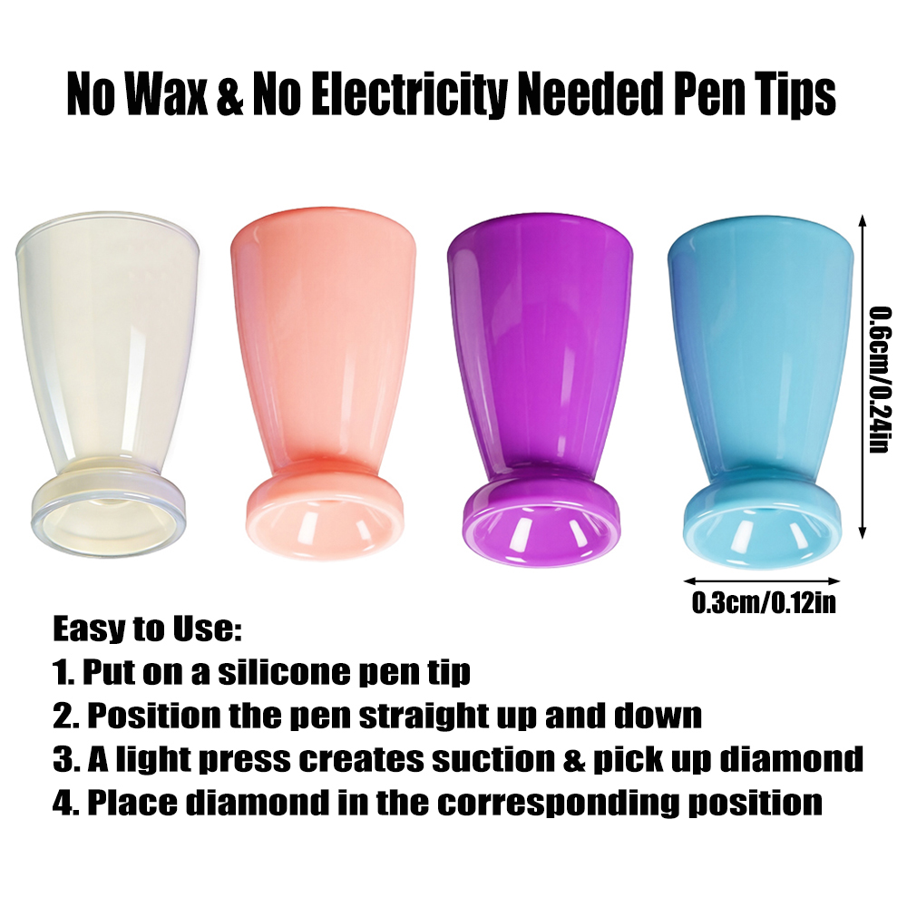 10PCS Mini Silicone Tips For D - Embroidery Uae incelemesi ve fiyatı